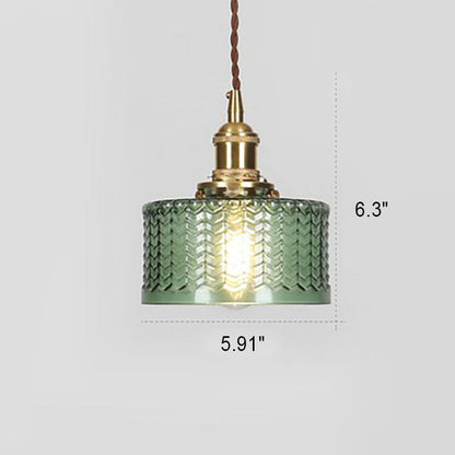 Japanse Hanglamp Met Ronde Glaskap En Warme LED Sfeerverlichting