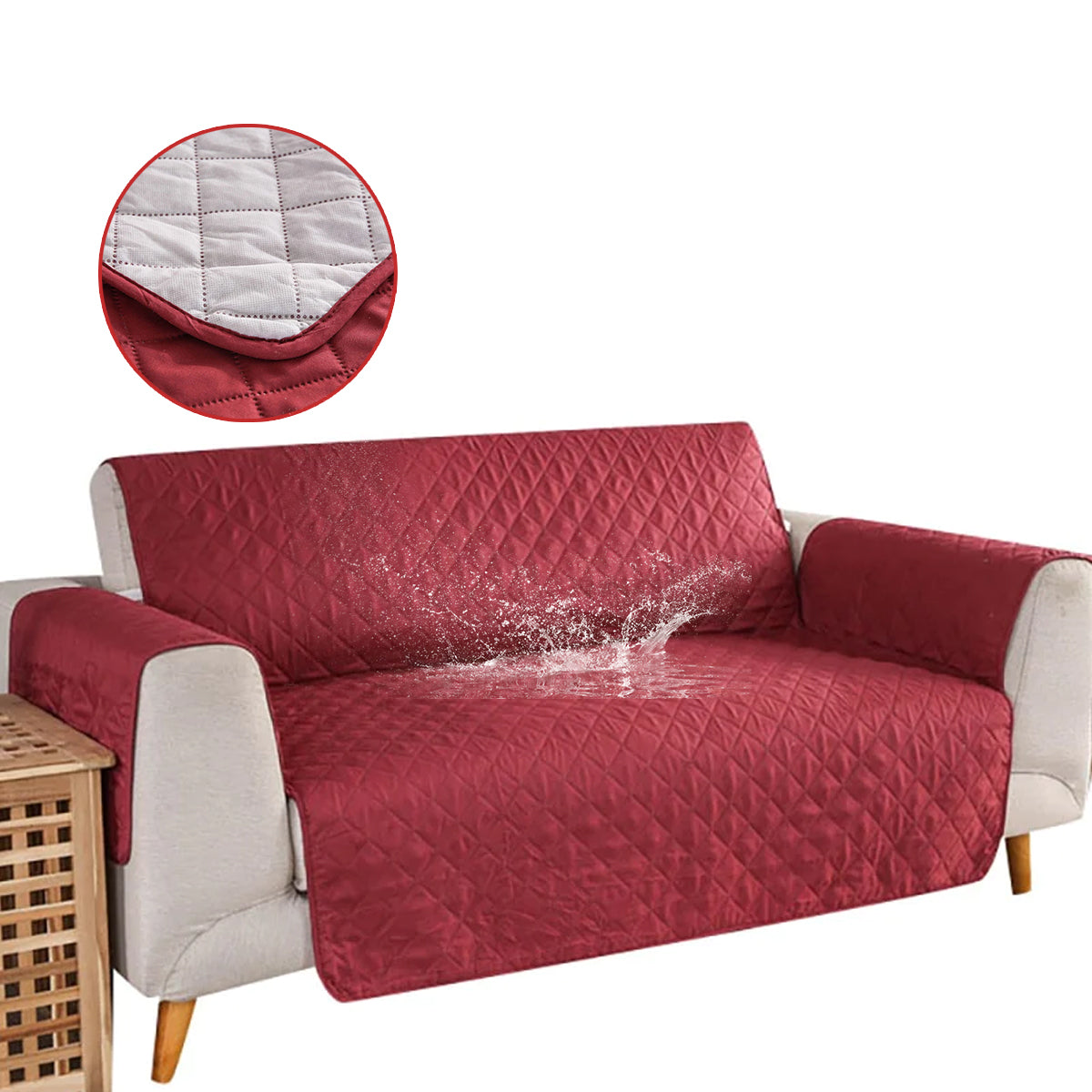 Anti Slijtvaste Sofa Beschermer Met Zachte Bescherming En Dagelijks Comfort
