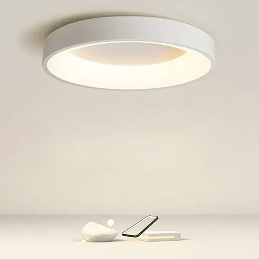 Scandinavische LED Plafondlamp met Minimalistisch Design