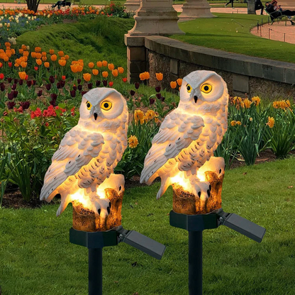Solar Uilen Tuinlamp Voor Warme Sfeerverlichting In Elke Buitenruimte