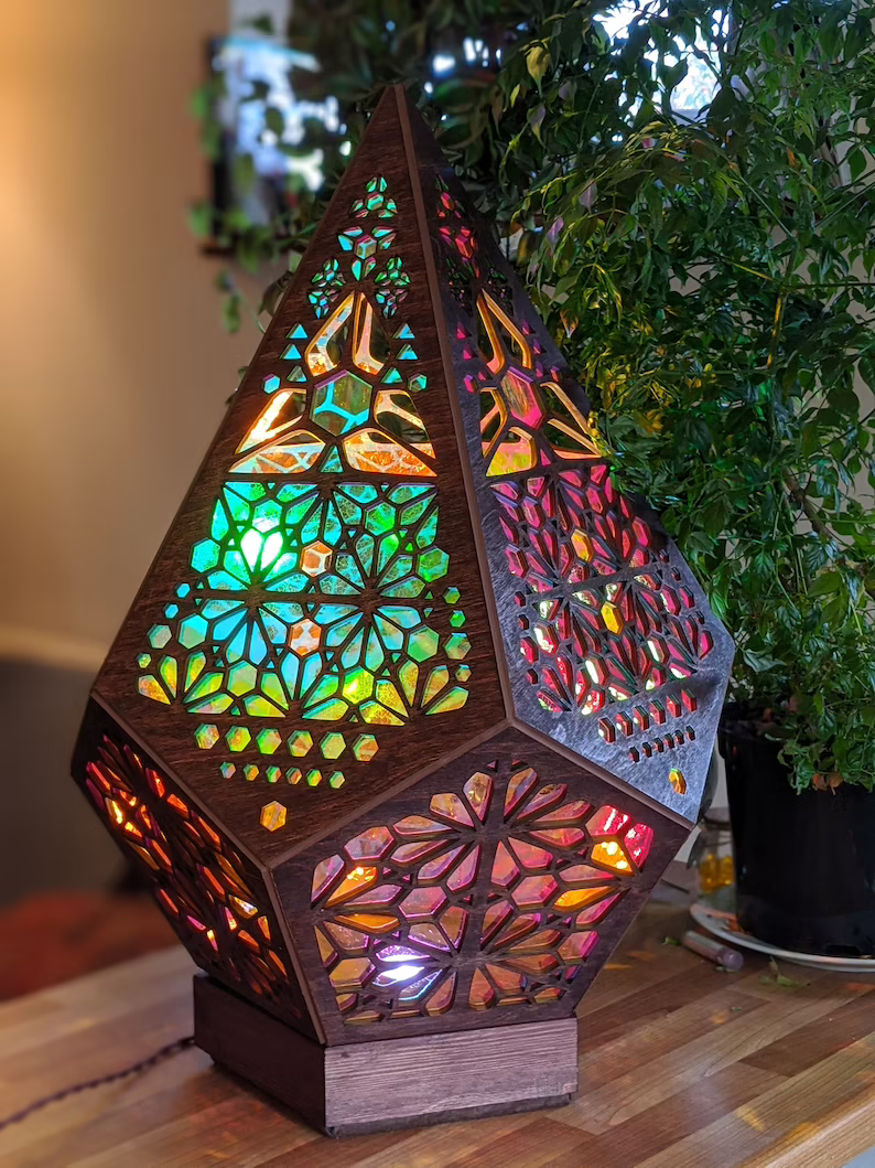 Sfeerlamp Met Sterrenlichtprojectie En Aanpasbare Kleurgloed Voor Rustgevende Dagelijkse Verlichting