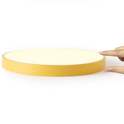 Ronde Led Plafondlamp Met Vast Armatuur