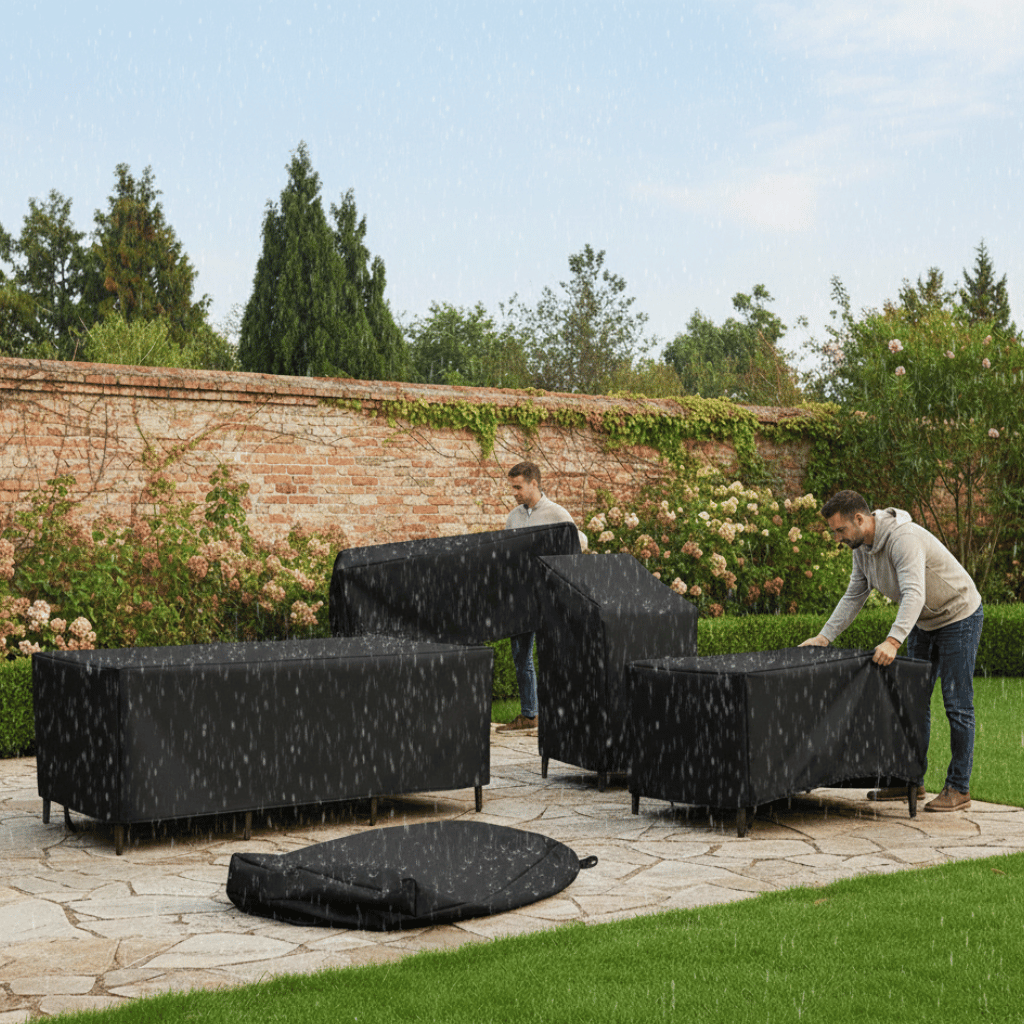 Weerbestendige Tuinmeubelhoes Van Polyester