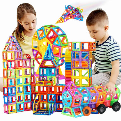 Magnetische Bouwblokken voor Kinderen met 60 Onderdelen