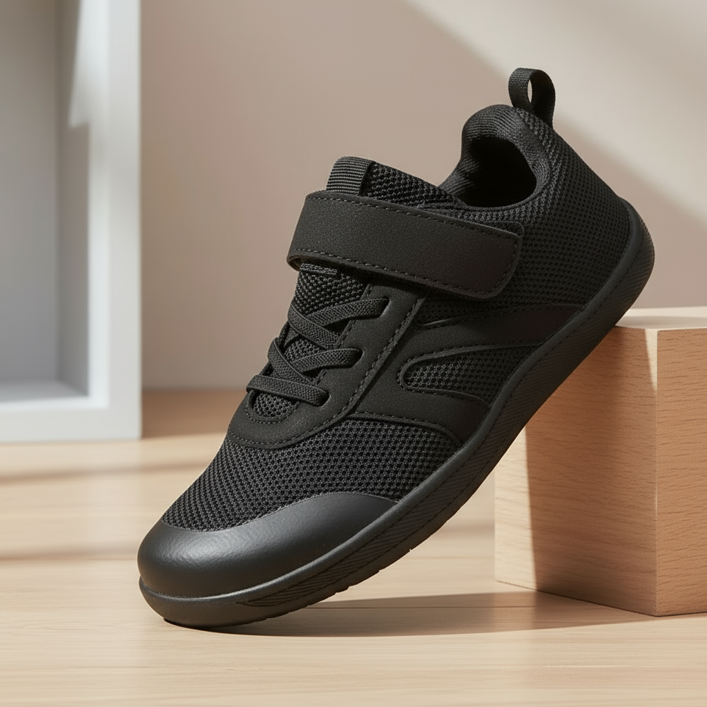 Lichtgewicht Kindersneakers met Ademend Mesh en Antislip Zool