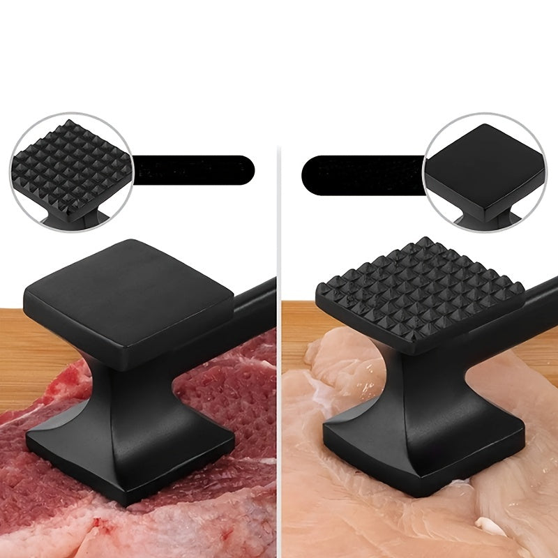 TenderForce Vleeshamer – Dubbelzijdige Precisie in RVS