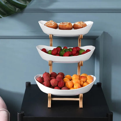 Fruitetagère Met Meerdere Lagen Voor Georganiseerde Opslag