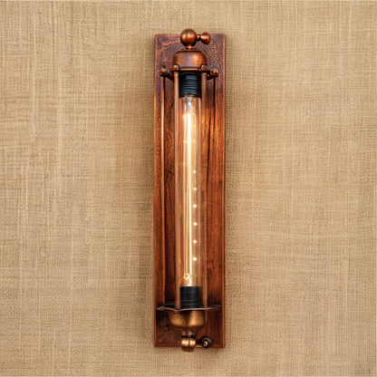 Vintage Wandlamp Met Stevige Constructie En Dagelijkse Sfeervolle Verlichting