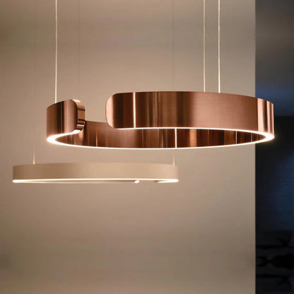 Moderne Ringvormige Hanglamp Met Geïntegreerde LED-Verlichting