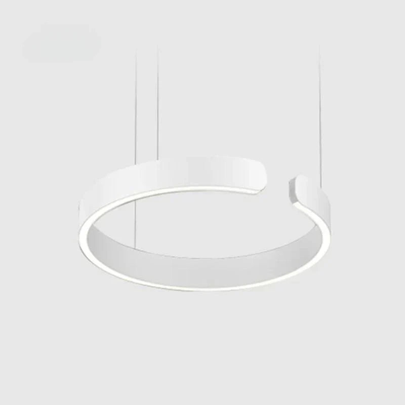 Moderne Ringvormige Hanglamp Met Geïntegreerde LED-Verlichting