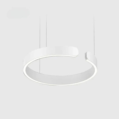Moderne Ringvormige Hanglamp Met Geïntegreerde LED-Verlichting