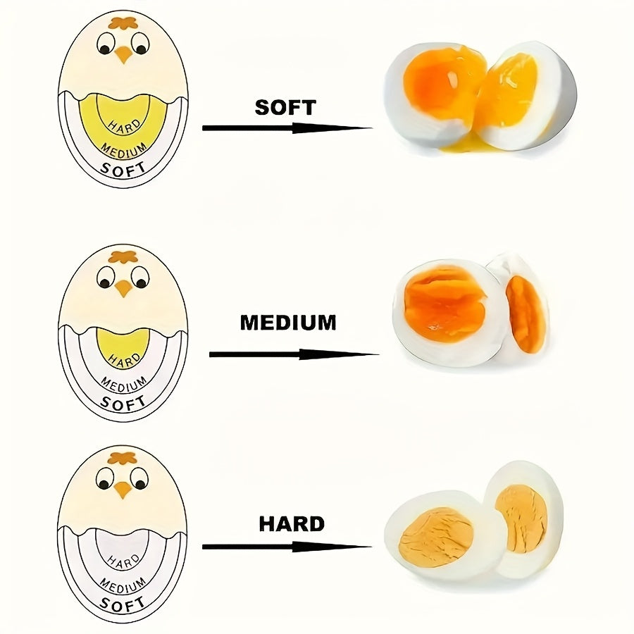 Waterdichte Eierkooktimer – Kleurverandering voor Perfecte Eieren