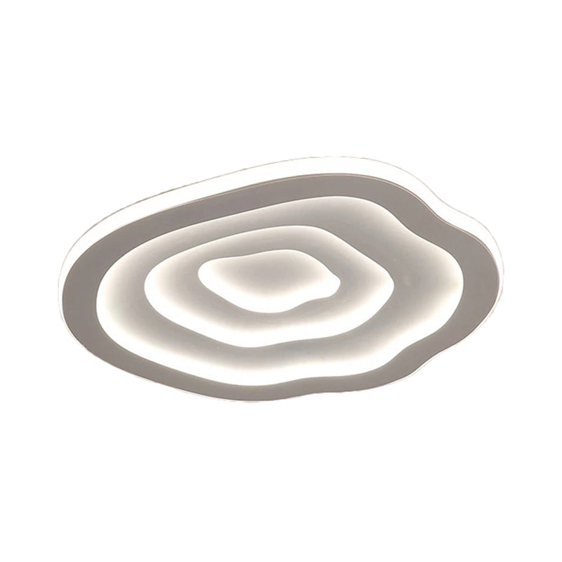 Moderne LED Plafondlamp Met Golvend Lichtdesign