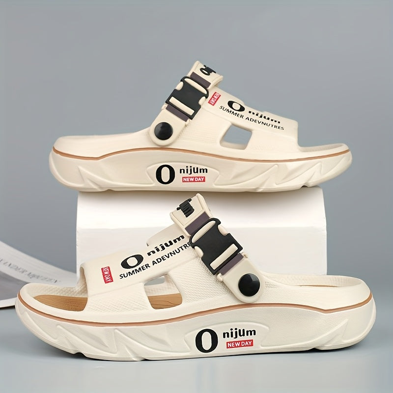 Heren Slippers – Sportieve Antislip Zomersandalen