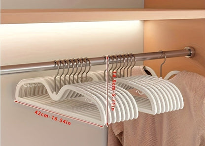 Ruimtebesparende Kledinghanger Met Draaibare Haak En Antislip Ontwerp