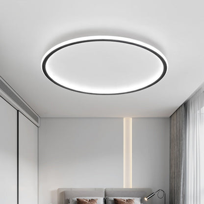 Ronde Plafondlamp Met Scandinavische Vorm En Zachte LED Verlichting