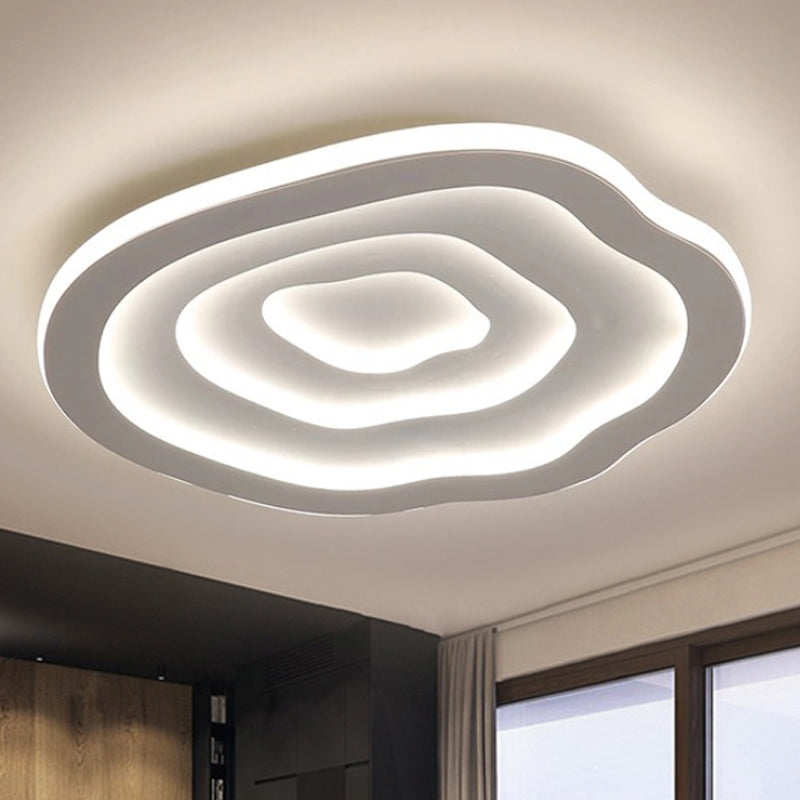 Moderne LED Plafondlamp Met Golvend Lichtdesign