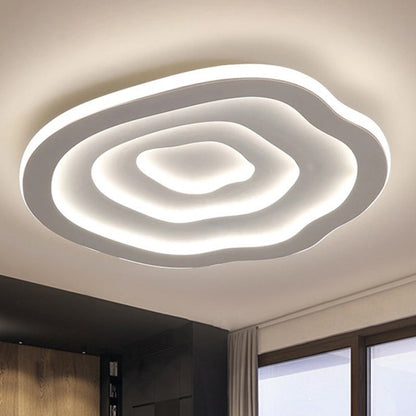 Moderne LED Plafondlamp Met Golvend Lichtdesign