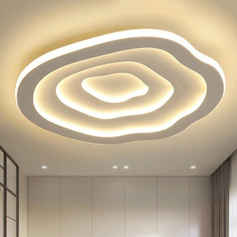 Moderne LED Plafondlamp Met Golvend Lichtdesign