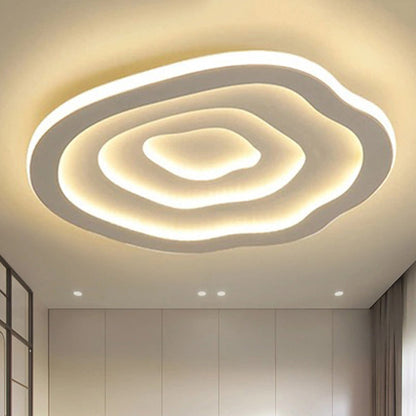 Moderne LED Plafondlamp Met Golvend Lichtdesign