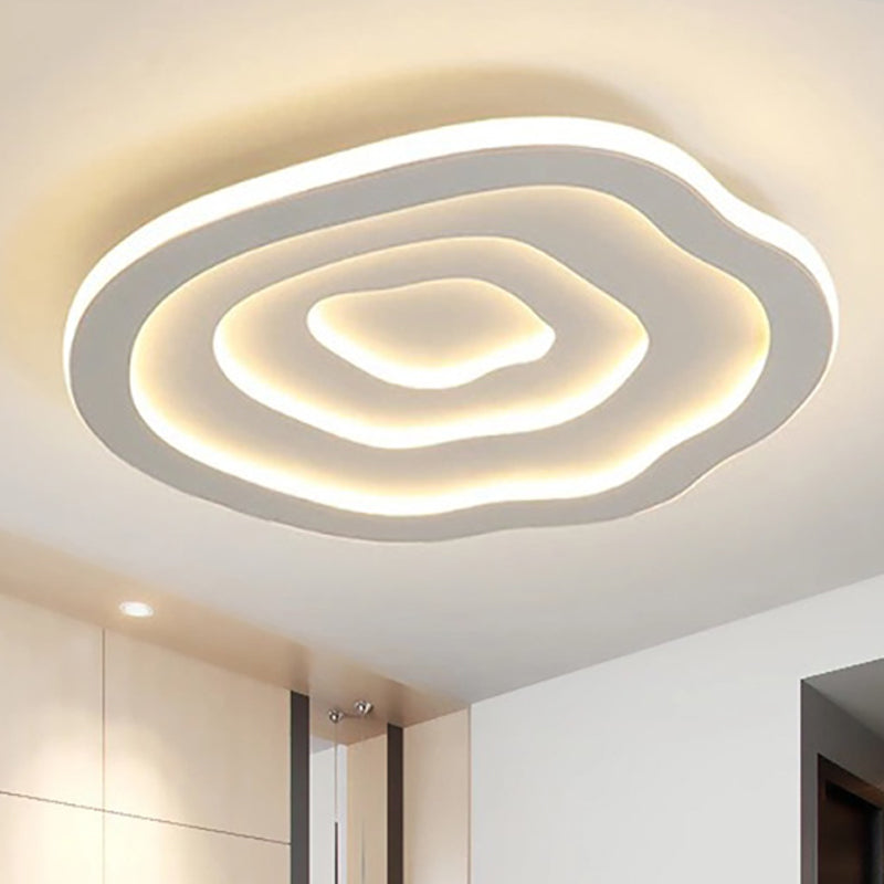 Moderne LED Plafondlamp Met Golvend Lichtdesign