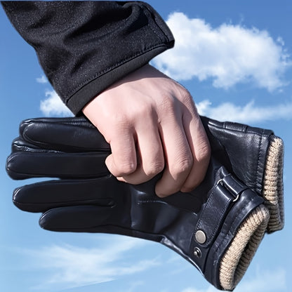 Heren Handschoenen van Schapenleer – Warm en Elegant voor Herfst en Winter
