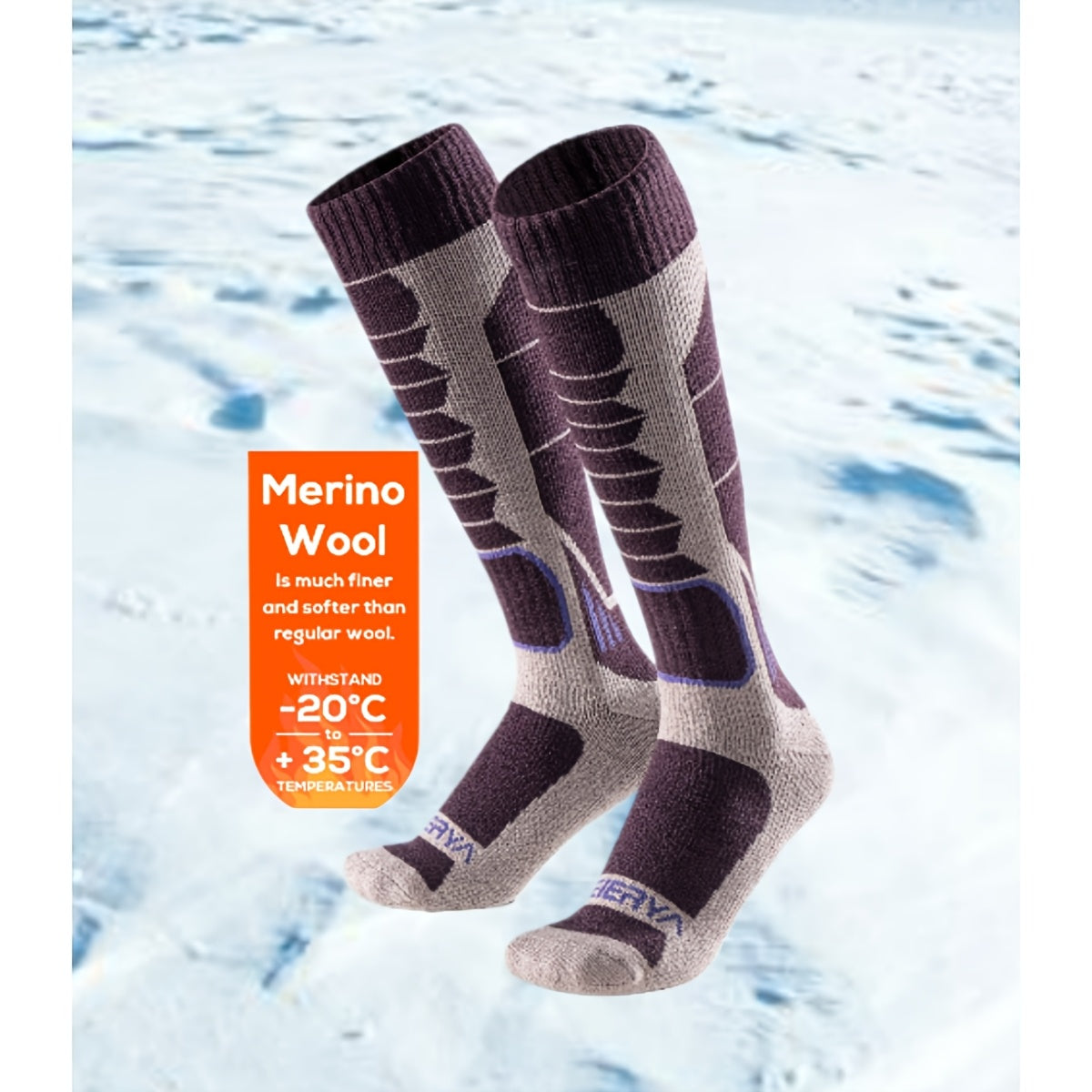 Merino Sokken voor Buitenactiviteiten – Warm en Comfortabel