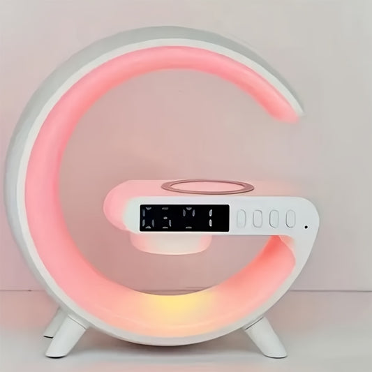 GlowDock RGB Speakerstation – Draadloos Muziek & Opladen in Eén