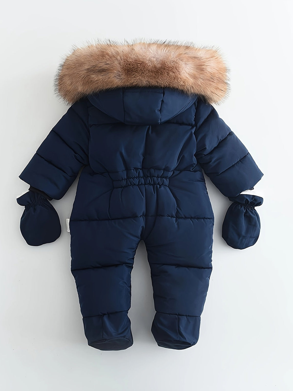 Baby Winteroverall Met Capuchon En Warme Voering