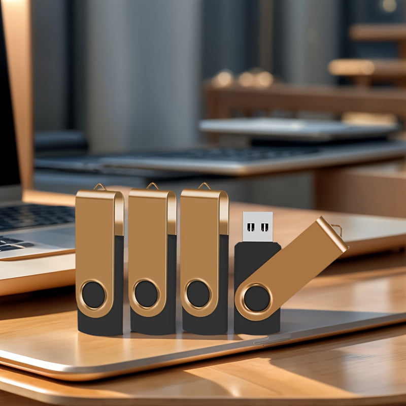 Altijd Gegevens bij de Hand – USB Swivel Set voor Werk & Cadeau