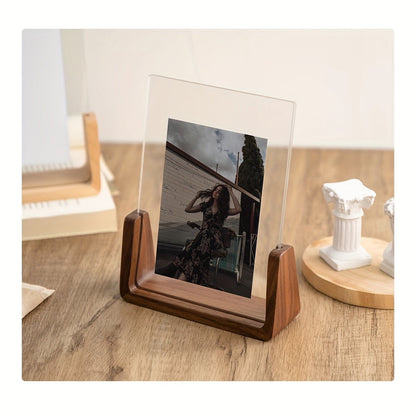 U Vorm Fotolijst Met Acryl En Hout Voor Tijdloze Presentatie Van Waardevolle Foto’s