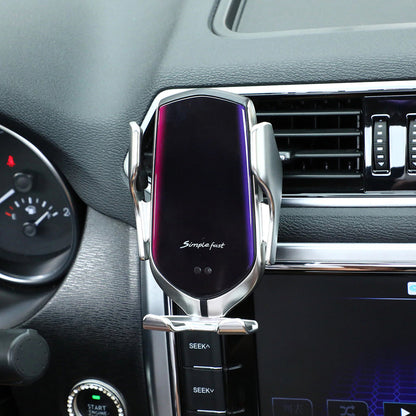 Telefoonhouder Auto met Qi Opladen en Automatische Klemfunctie