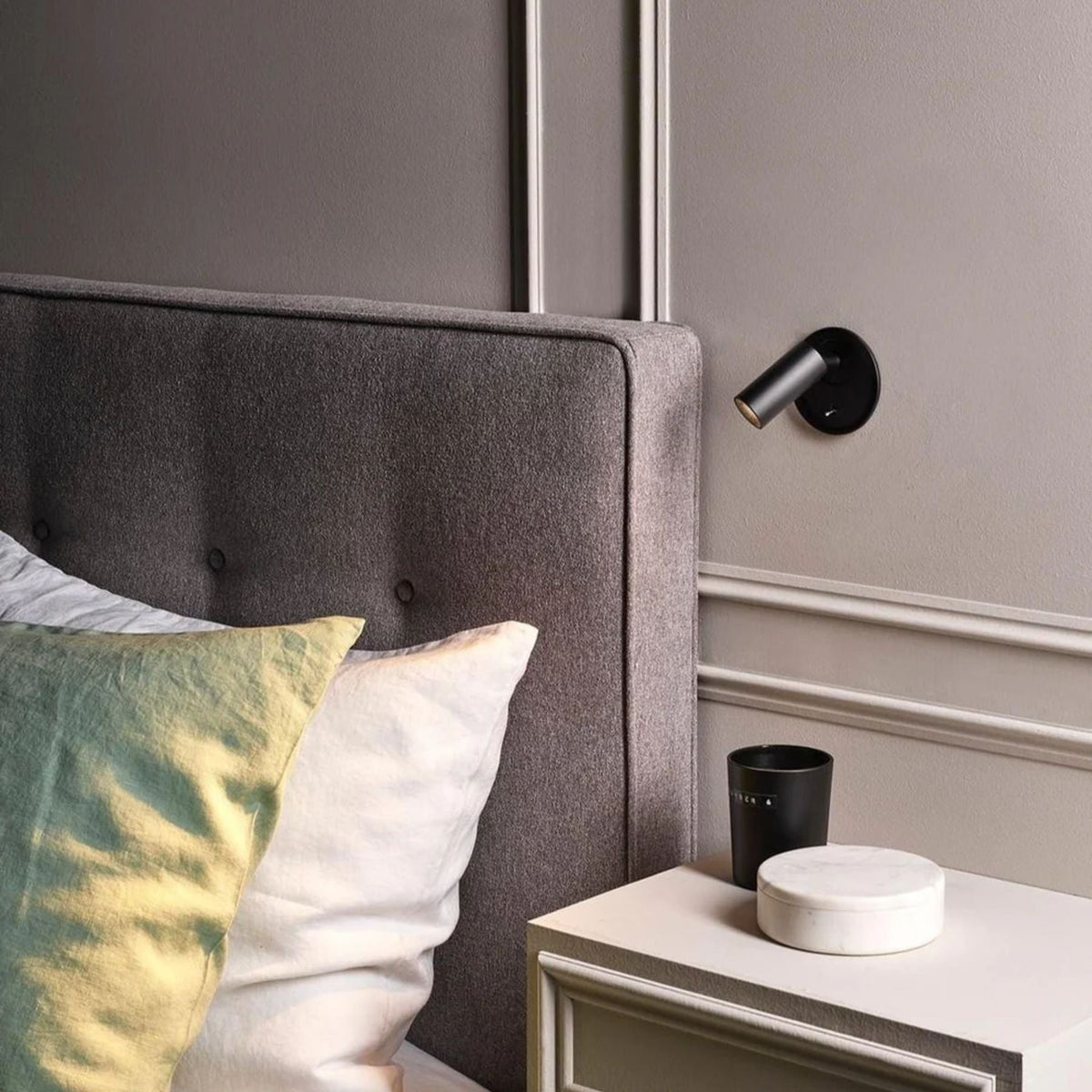 Wandleeslamp Met Cilindervorm En Zachte LED Verlichting
