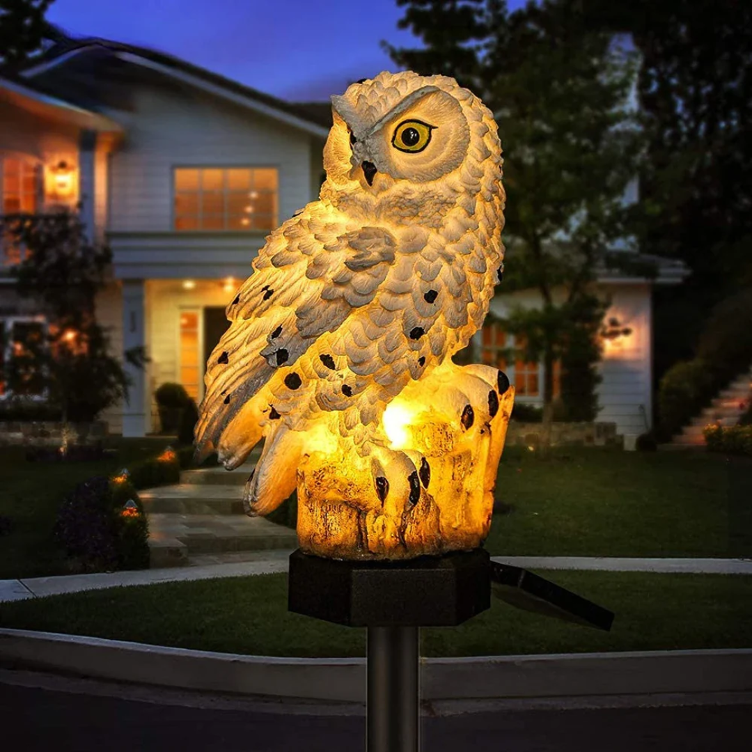Solar Uilen Tuinlamp Voor Warme Sfeerverlichting In Elke Buitenruimte