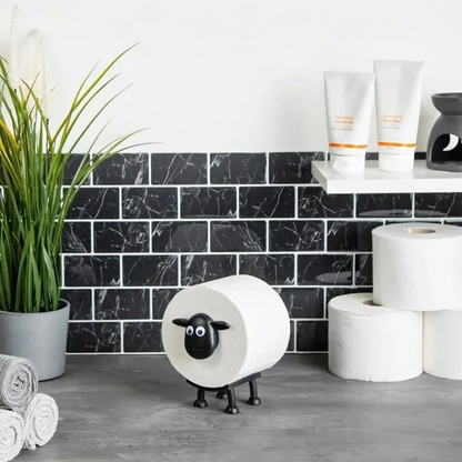 Decoratieve Rollenhouder In Schapenontwerp (Set Van Drie)