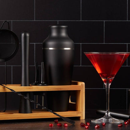 Complete RVS Cocktailset Met Professionele Baraccessoires Voor Thuisgebruik