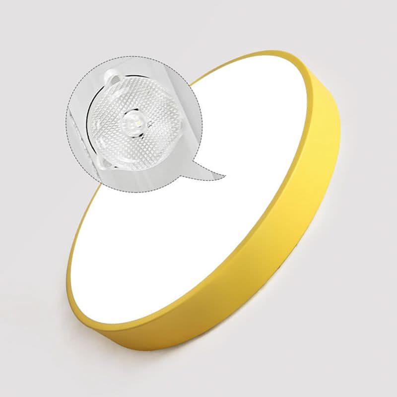 Ronde Led Plafondlamp Met Vast Armatuur
