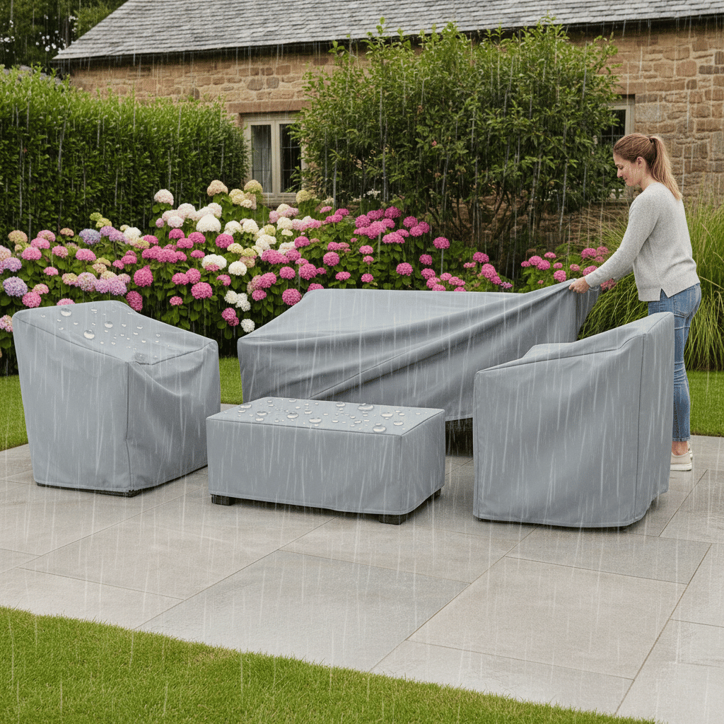 Weerbestendige Tuinmeubelhoes Van Polyester