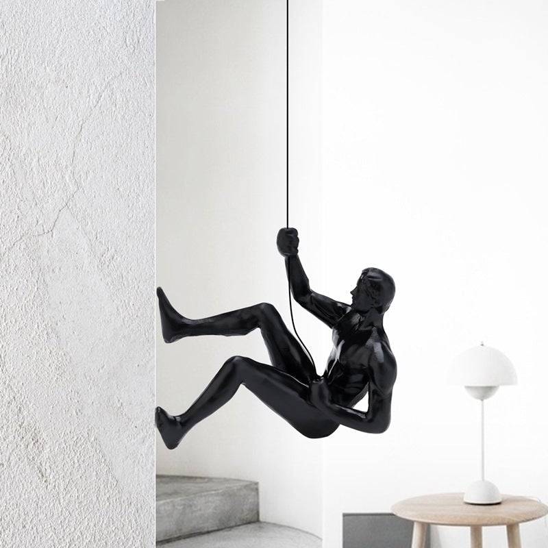 3D Klimmende Wandsculptuur Van Hars Voor Moderne En Creatieve Woondecoratie