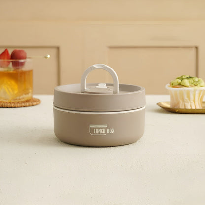 Geïsoleerde Lunchbox Met Meerdere Compartimenten En Draagtas
