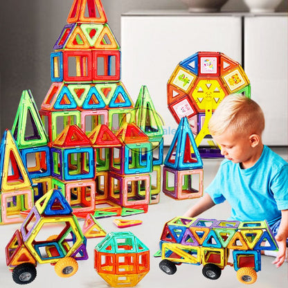 Magnetische Bouwblokken voor Kinderen met 60 Onderdelen