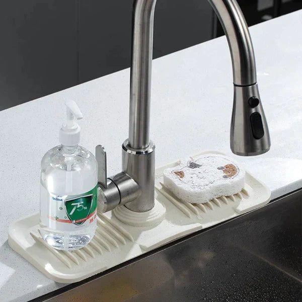 Zelfdrainerende Siliconen Kraanmat voor Keuken en Badkamer