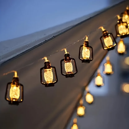 Zonne‑energie Buitenlamp met 8 Functies en 20‑LED Slinger