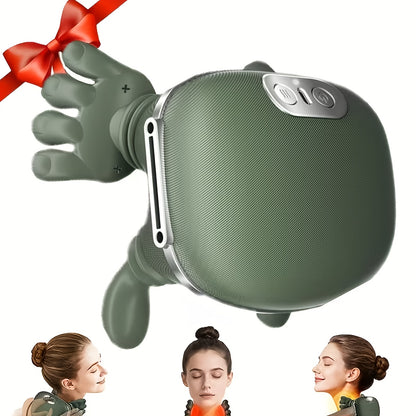 Draagbare 5‑Vinger Trapeziusmassager met USB‑Oplaadbare Batterij