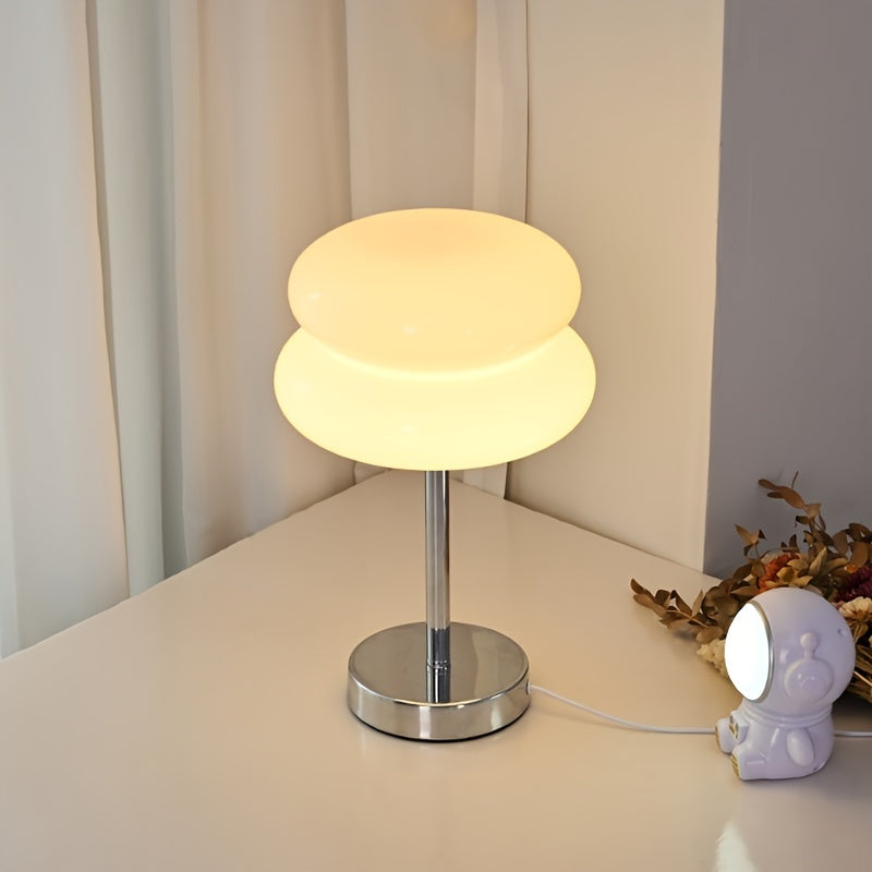 MuranoGlow USB Tafellamp – Kunstzinnige Art Deco Lamp met Verstelbare Helderheid