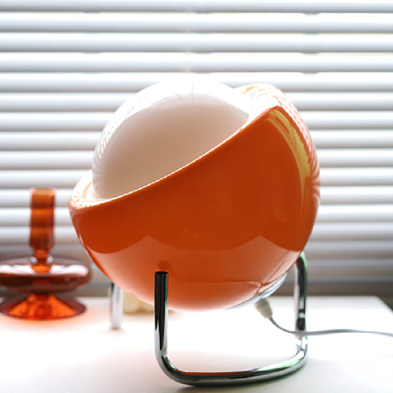 Glazen Tafellamp in Retro Bauhaus Stijl