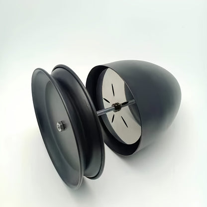 HeatDome Theelichtoven – Zwarte Tafelradiator met Handwarmer & Kaarsenhouder