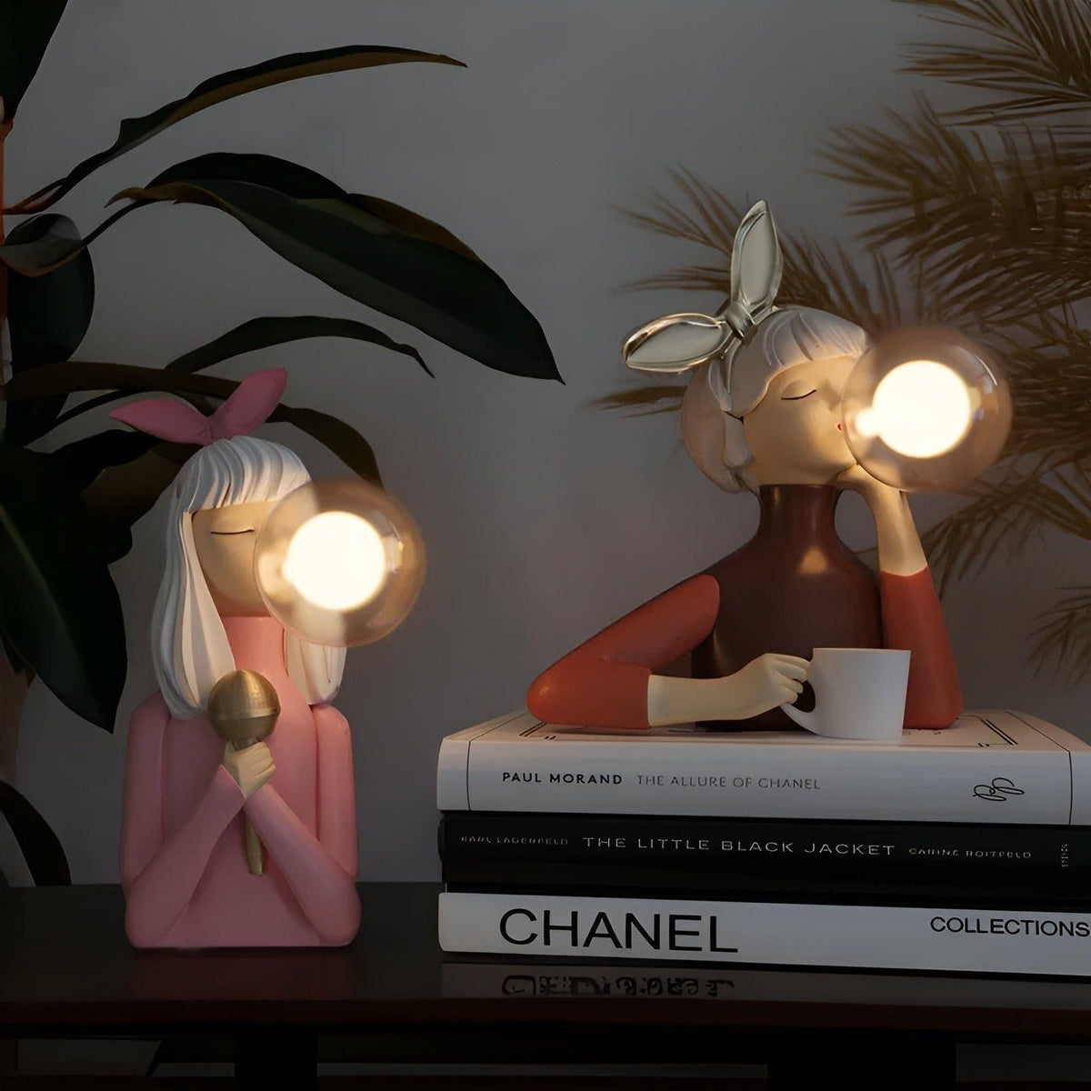 Decoratief Nachtlampje Met Bubbeldesign En Sfeerverlichting
