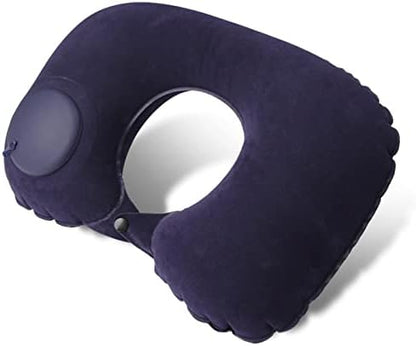 Opblaasbaar Reiskussen Met Geïntegreerde Handpomp Voor Comfortabele Ondersteuning Onderweg