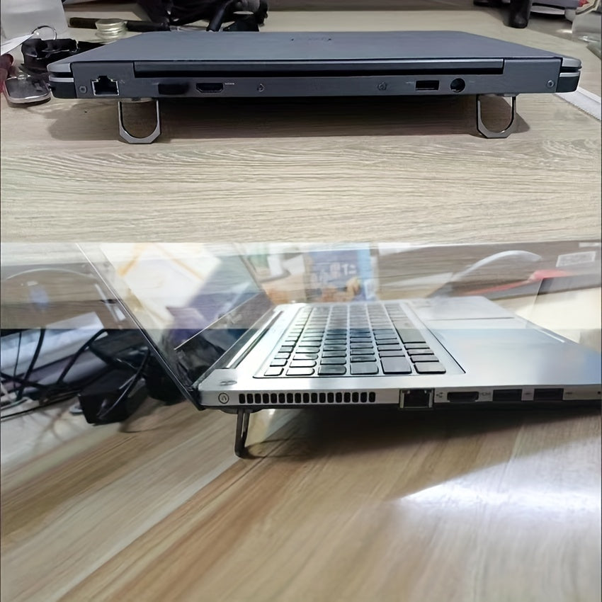Verstelbare Onzichtbare Laptopstandaard – Aluminium Mini Koelhouder voor Wandmontage